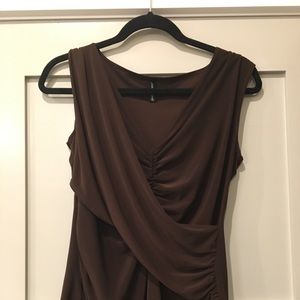 Faux Wrap Tank - dressy